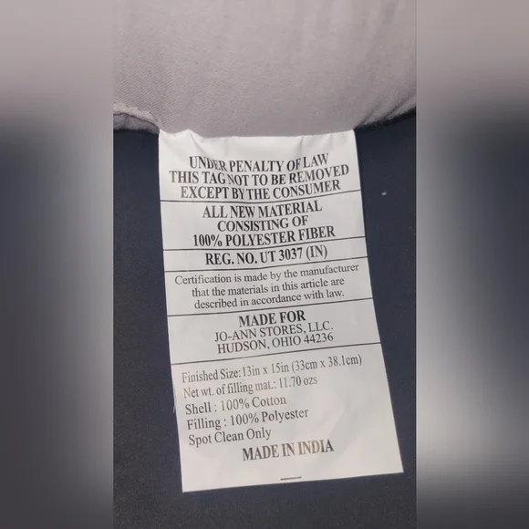 Silver Crescent Moon Disco Pillow - Picture 6 of 7